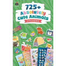 Absolutely Cute Animals Sticker Pad