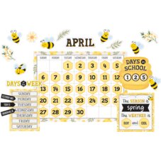 Buzzing Bees Calendar Bulletin Board