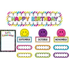 Brights 4Ever Happy Birthday Mini Bulletin Board