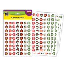 Winter Holiday Mini Stickers