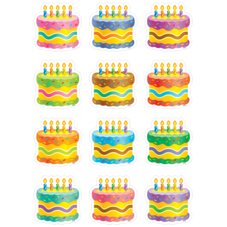 Birthday Cakes Mini Accents