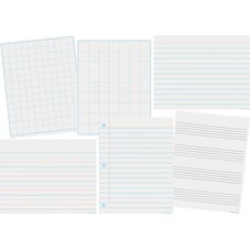 Paper & Grids Write-On/Wipe-Off Chart Set
