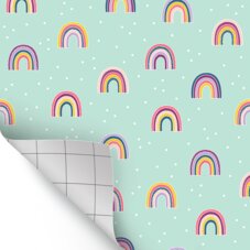 Oh Happy Day Rainbows Peel and Stick Decorative Paper