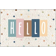 Everyone is Welcome Hello Postcards