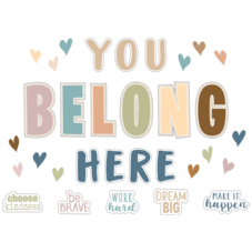 Everyone is Welcome You Belong Here Bulletin Board