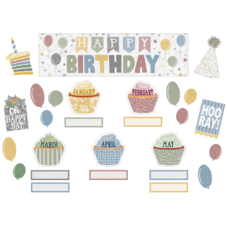 Classroom Cottage Happy Birthday Mini Bulletin Board