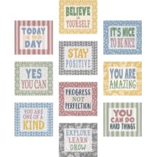 Classroom Cottage Positive Sayings Accents