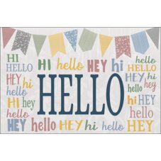 Classroom Cottage Hello Postcards