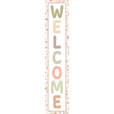 Terrazzo Tones Welcome Banner