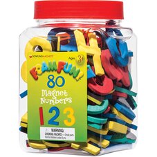 Foam Fun™ Magnet Numbers, Set of 80