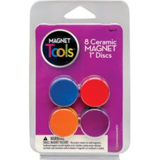 Ceramic Disc Magnets, Set of 8