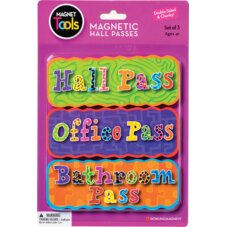 Magnetic Hall Passes, Set of 3