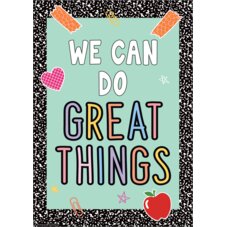 We Can Do Great Things Positive Poster