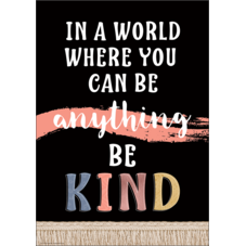 Wonderfully Wild Be Kind Positive Poster