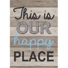 This is Our Happy Place Positive Poster