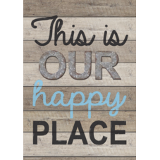 This is Our Happy Place Positive Poster