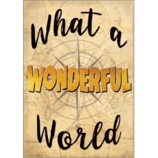 What a Wonderful World Positive Poster