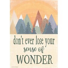 Don’t Ever Lose Your Sense of Wonder Positive Poster