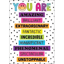 You Are Amazing Positive Poster