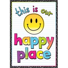 Happy Place Positive Poster