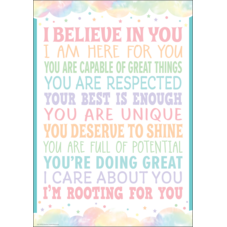 I Believe in You Positive Poster