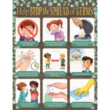 Eucalyptus Help Stop the Spread of Germs Chart