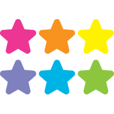 Spot On Carpet Markers Bright Stars - 4"