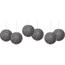 Composition 8" Hanging Paper Lanterns