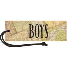 Travel the Map Magnetic Boys Pass