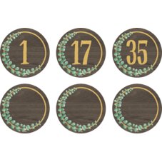 Eucalyptus Numbers Magnetic Accents