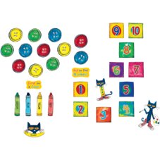 Pete the Cat Numbers and Colors Sensory Path