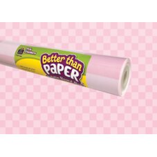 Pink Checkers Better Than Paper Bulletin Board Roll