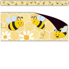 Buzzing Bees Magnetic Border