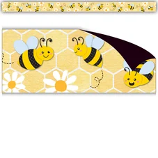 Buzzing Bees Magnetic Border