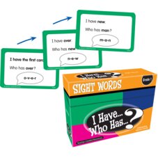 I Have, Who Has Sight Words Game Grade 1