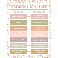 Terrazzo Tones Mindset Matters Chart