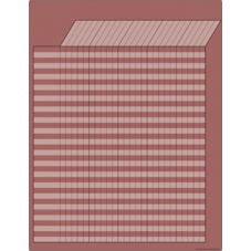 Deep Rose Incentive Write-On/Wipe-Off Chart