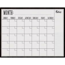 Modern Farmhouse Calendar Write-On/Wipe-Off Chart