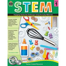 STEM: Engaging Hands-On Challenges Using Everyday Materials Grade 1