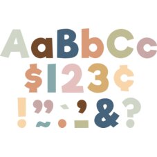 Calming Colors 4" Everyday Letters Combo Pack