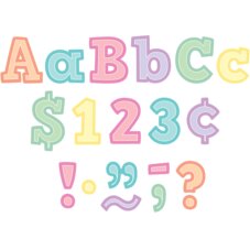 Pastel Pop Bold Block 4" Letters Combo Pack