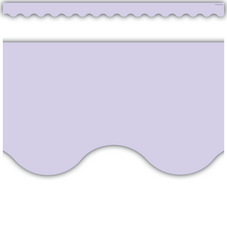 Lavender Scalloped Border Trim