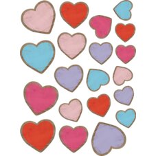 Home Sweet Classroom Hearts Accents - Assorted Sizes