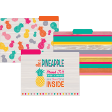 Tropical Punch File Folders