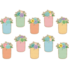 Rustic Bloom Mason Jars Accents