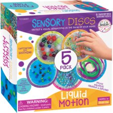 Sensory Playtivity Sensory Discs: Liquid Motion (Set of 5)