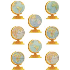 Travel the Map Globes Accents