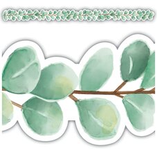 Eucalyptus Die Cut Border Trim