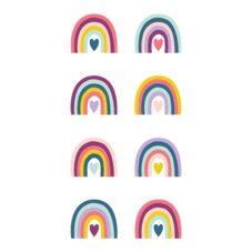 Oh Happy Day Rainbows Mini Stickers