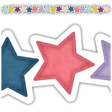 Oh Happy Day Stars Die-Cut Border Trim